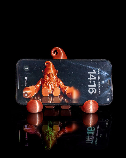 Sualtı Dalgıç Şarj Bölmeli Dekoratif Masaüstü Telefon Standı 17CM