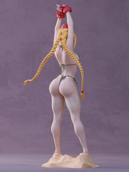 Street Fighter Bikini Cammy Figur Street Fighter Bikini Killer Bee Objekt 25CM