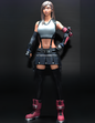 Final Fantasy Tifa Lockhart Figur Final Fantasy Prinzessin Rosa Objekt Groß 25CM