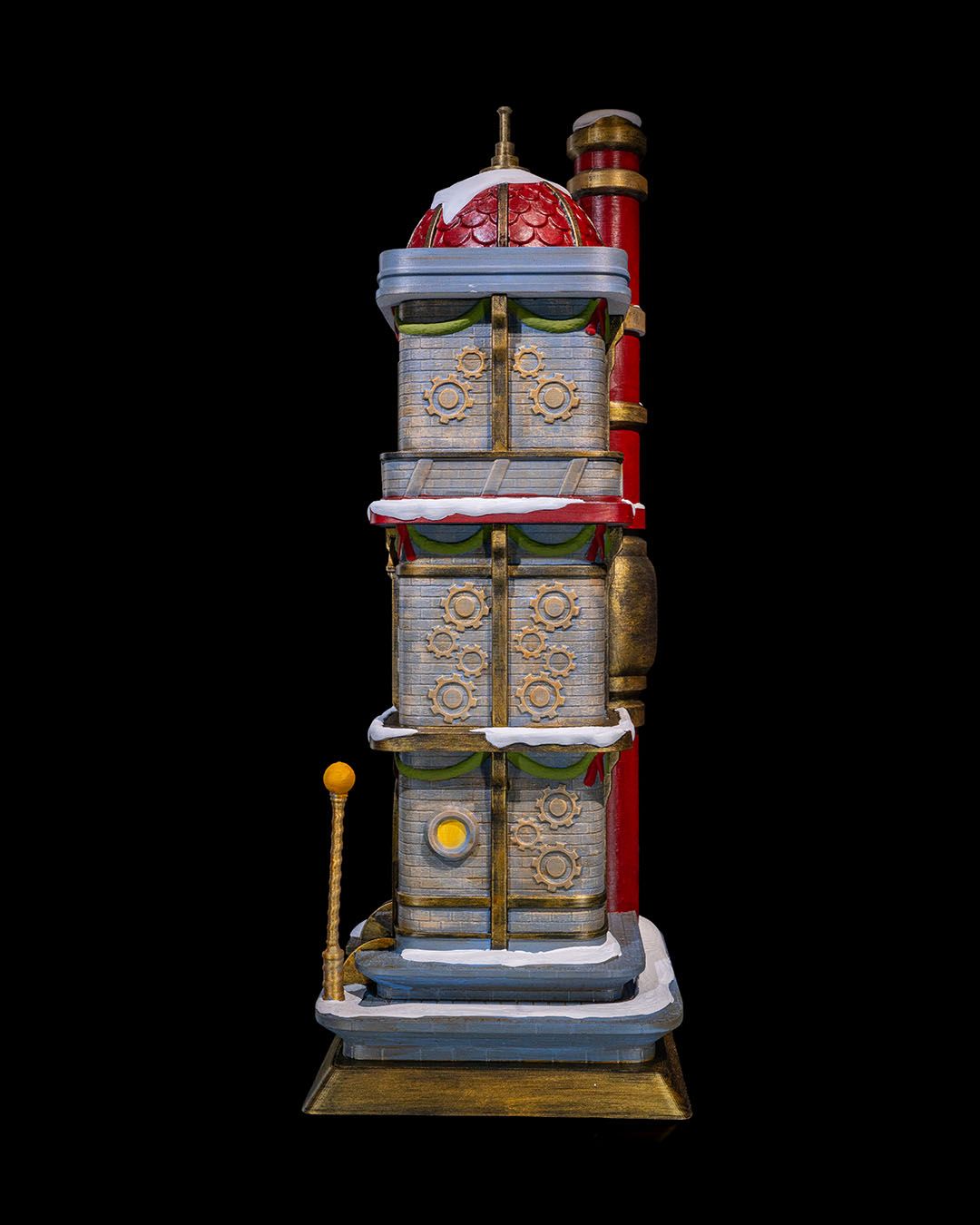 Weihnachtsdekoration Countdown-Turm Weihnachtskalender Weihnachts-Countdown-Turm Groß 20CM