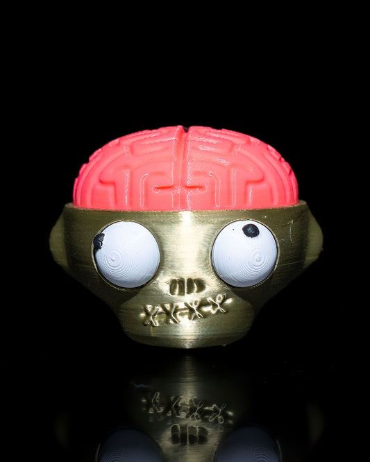 Cadılar Bayramı Zombi Tütün Öğütücü Grinder 5CM
