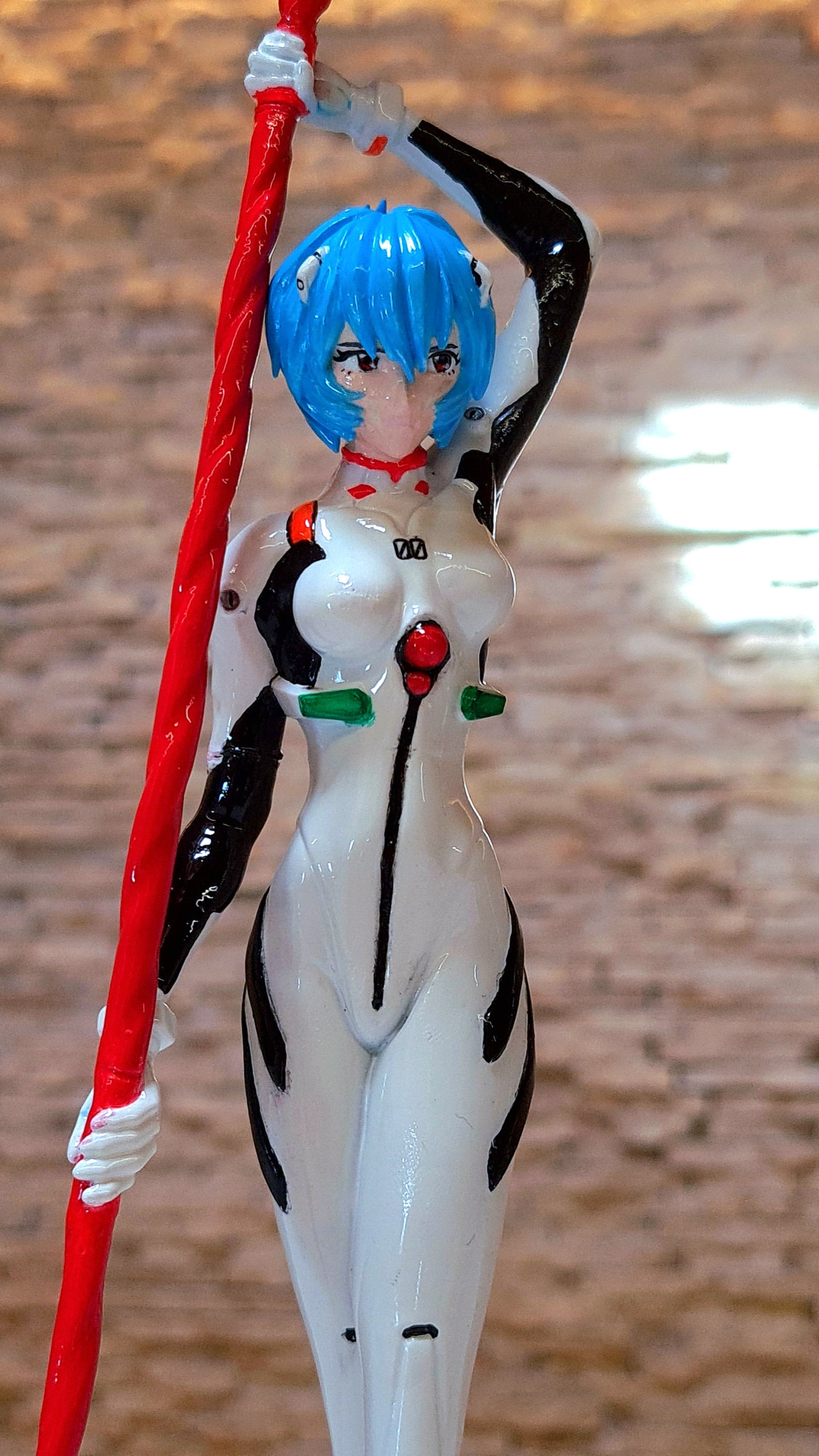 Evangelion Rei Ayanami Figur Neon Genesis Evangelion Figur Groß 25CM