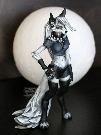 Helluva Boss Loona Figur Hazbin Hotel Loona Figur 25CM Groß