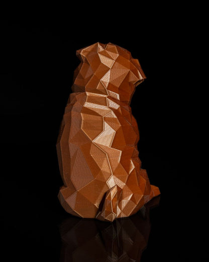 Doppelte Mops Hundefigur Frank Mops Deko Objekt 11CM