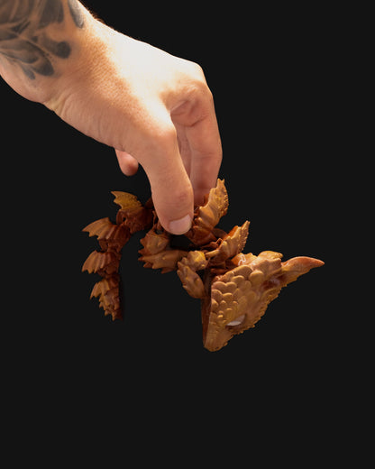 Wüstensanddrache Baby-Drache Bewegliches Spielzeug