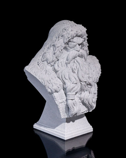 Weihnachten Skandinavische Weihnachtsmann-Büste 15CM