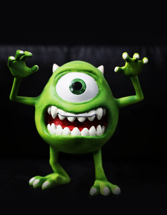 Süße Monster Mike Wazowski Bemalte Figur Monsters Mike Figur 10CM