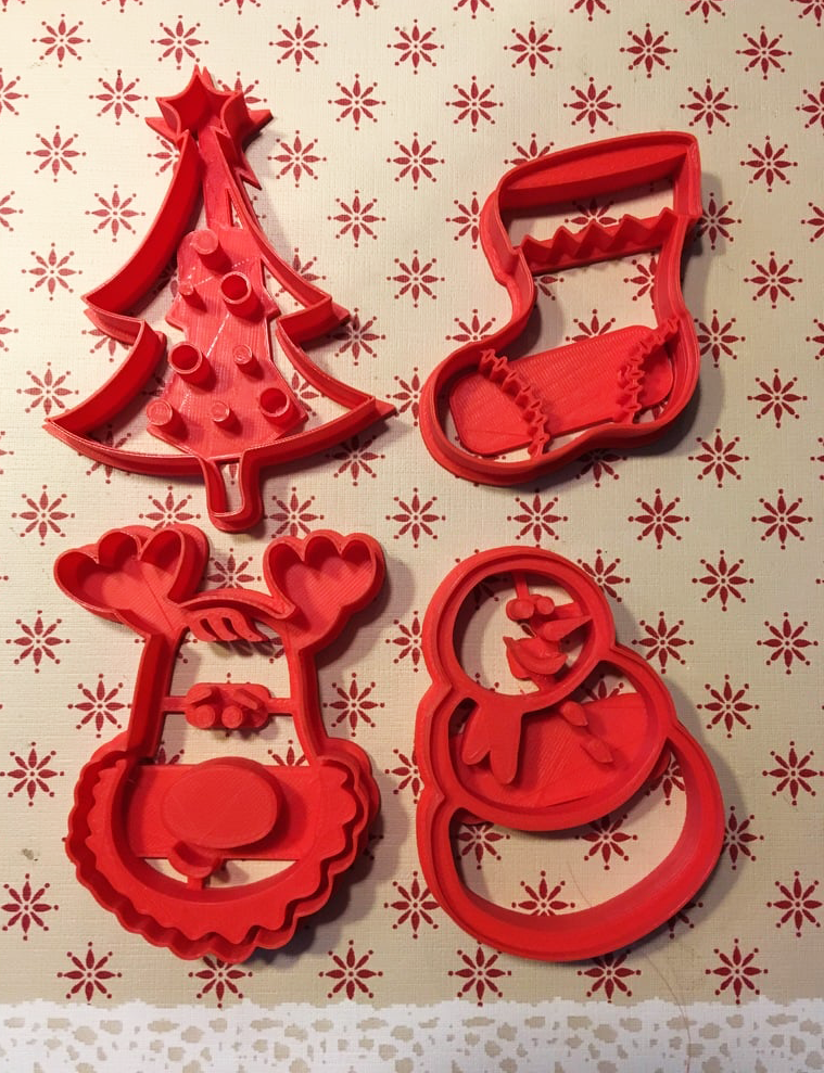 Ausstechformen Weihnachten Ausstechform Weihnachtsmann Ausstechform Tannenbaum 4
