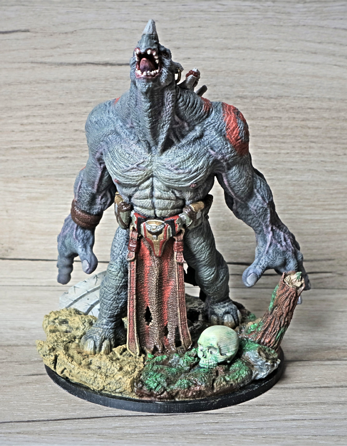 Paragon Grux Painted Figure Large Size 25CM