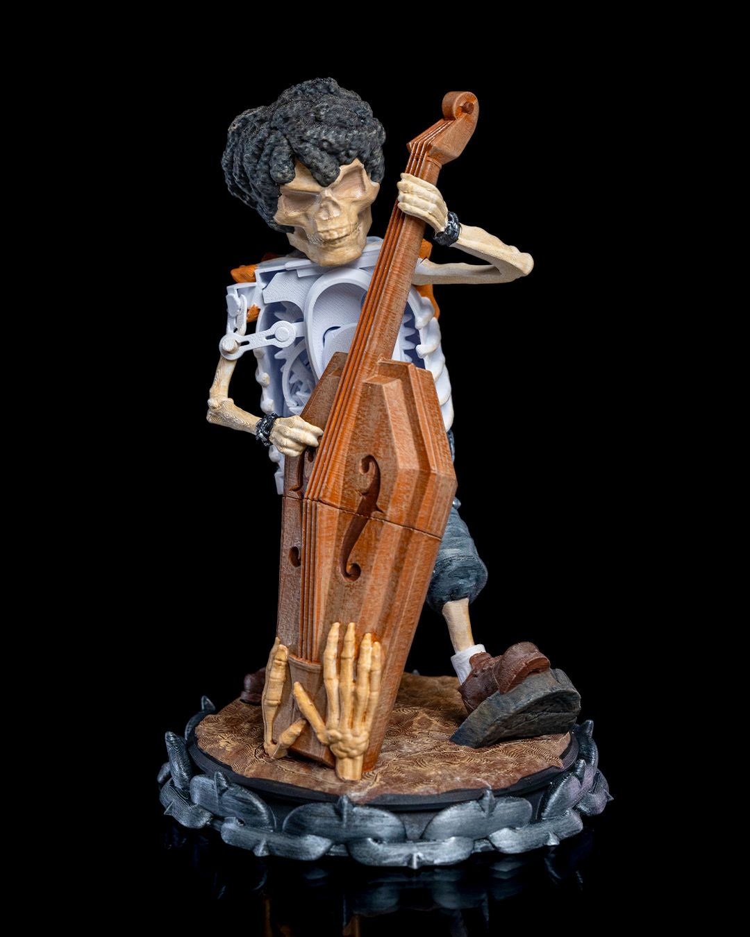 Mechaniker - Raybone Brown Bemalte Figur 15 cm