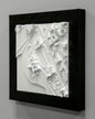 Ottowa 3D Skyline Dekorative minimalistische Wandkunst Ottawa Gemälde