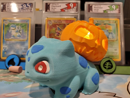 Pokemon Balbazar Kürbis Teelicht Pokemon Bisasam Teelicht 11CM