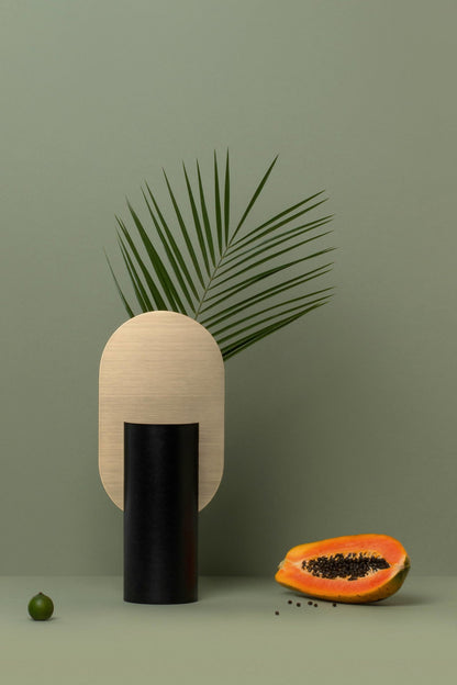 Rothko Abstrakte Vase Groß 25 CM Hartplastik Dekorative Abstrakte Vase