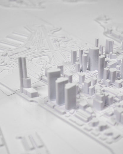 Sydney 3D-Stadtbild Dekorative Minimalistische Wandtafel Sydney Tafel