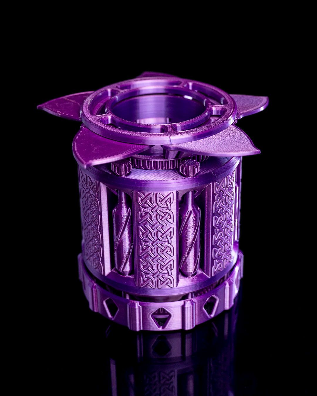 Weltraum-Drehaufbewahrungsbox 13CM