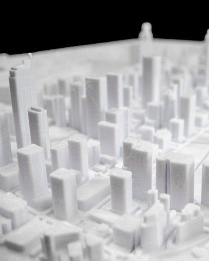 Sydney 3D-Stadtbild Dekorative Minimalistische Wandtafel Sydney Tafel