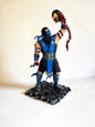 Mortal Kombat Subzero Fatalaty Figur Mortal Kombat Sub Zero Objekt Groß 25CM