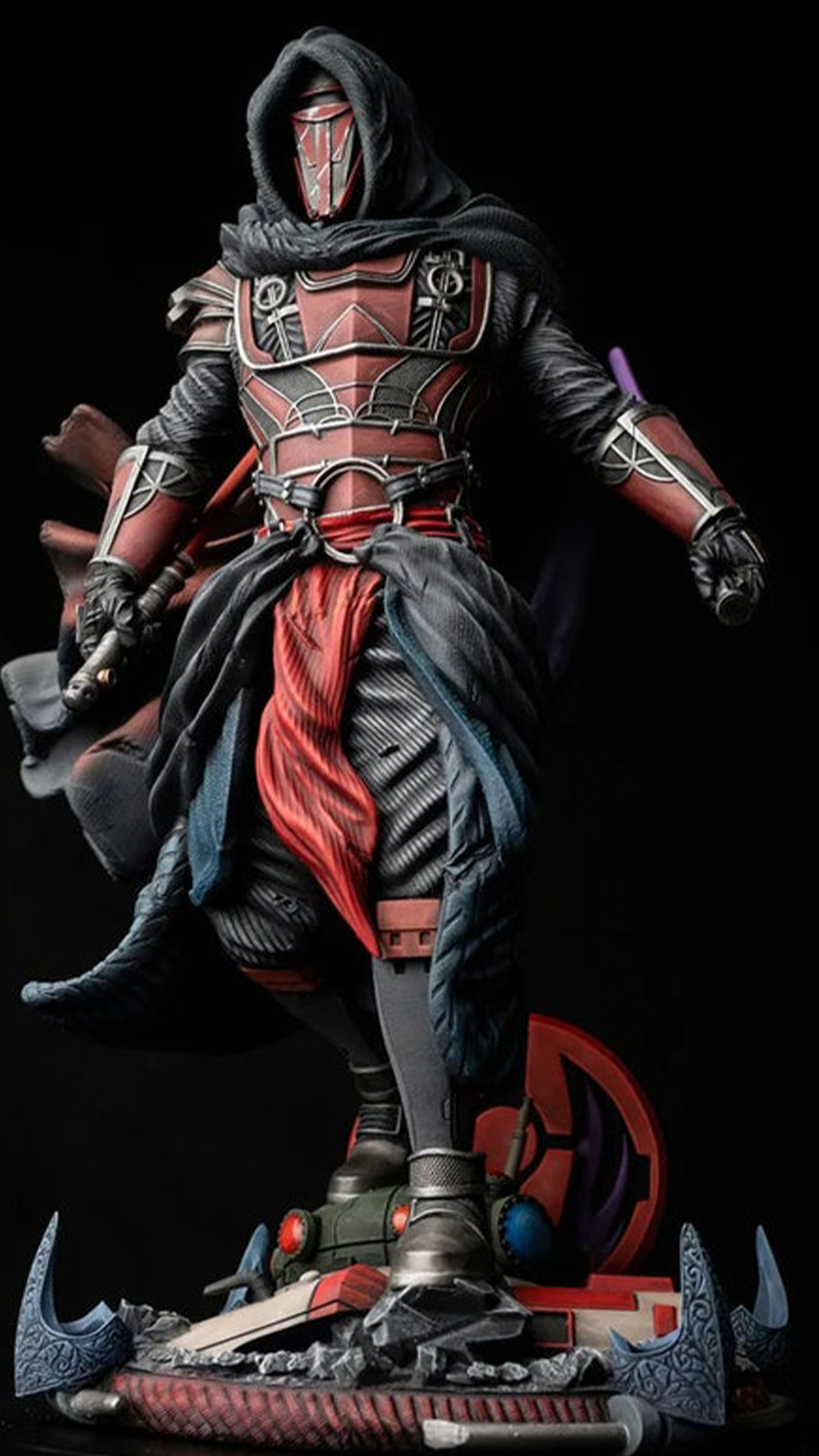 Star Wars Dunkle Seite Darth Revan Figur 25CM Groß
