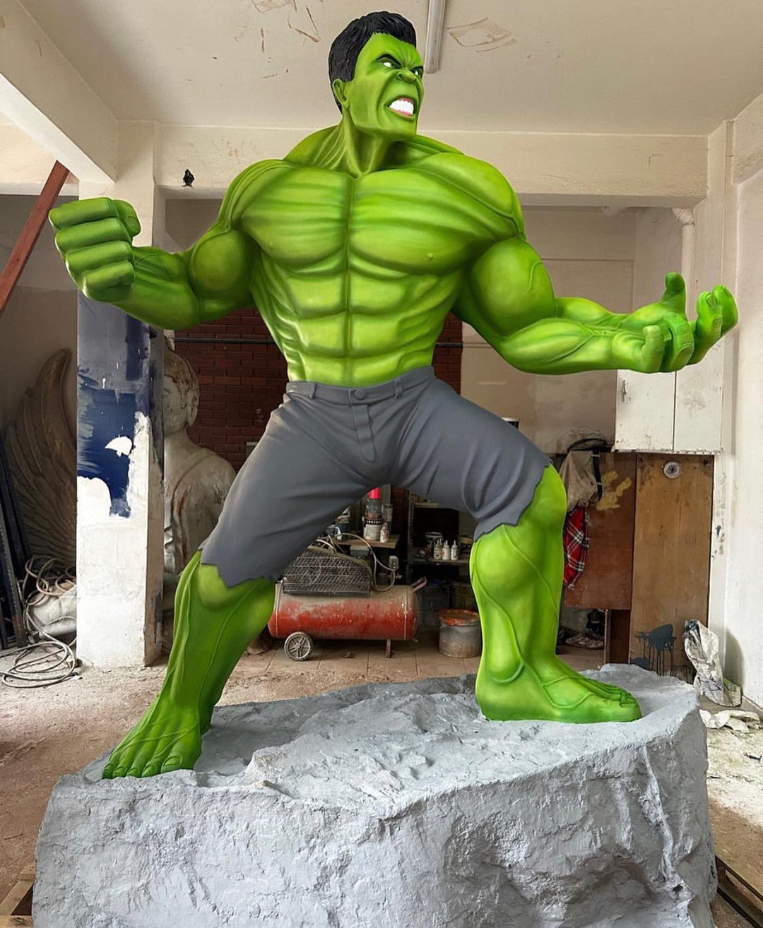 Marvel Wütender Hulk Figur RIESIG 80CM