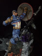 Captain America vs Black Panther Objekt Black Panther vs Captain America Figur Groß
