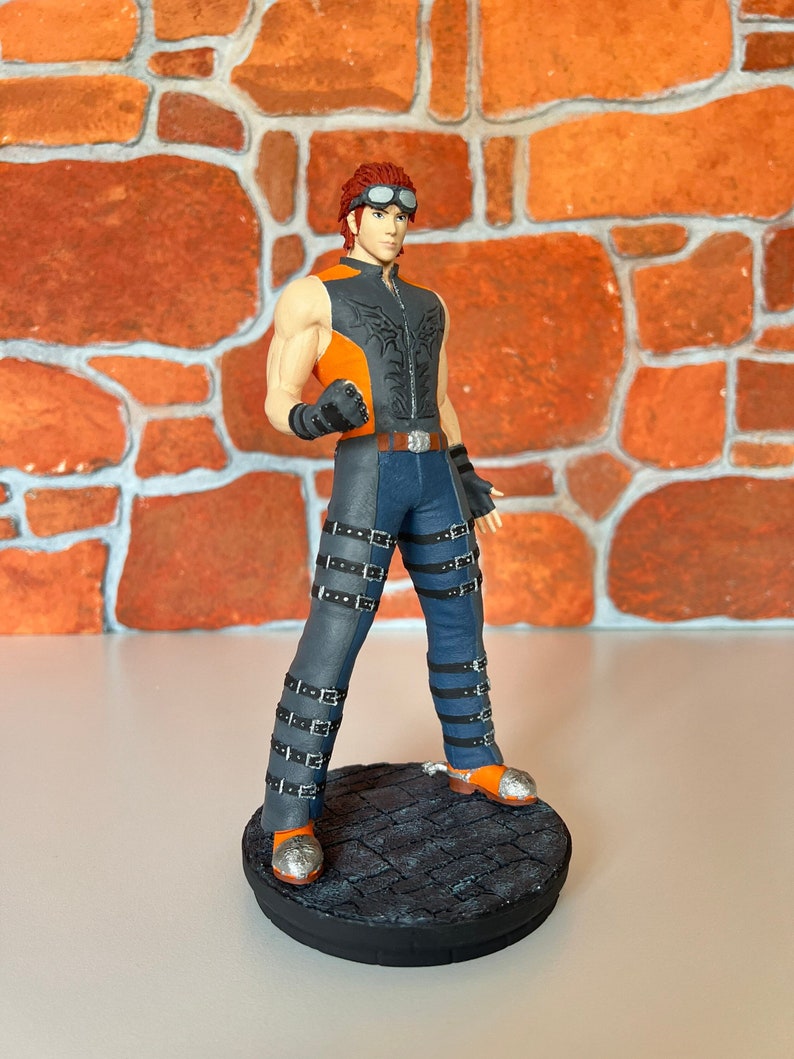 Tekken Hwoarang Figur Tekken Blood Talon Objekt 25CM Großformat