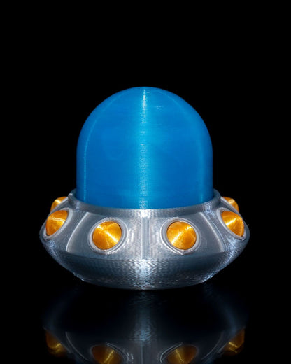 Space Ship Ufo Gewürzmühle Tabak Grinder 7CM