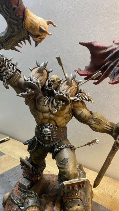 World Of Warcraft Hellscream Figur WOW Garrosh Hellscream Objekt 25CM Groß