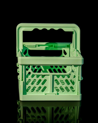 Mehrzweck-Hartplastikkiste Einkaufskorb Organizer faltbar 15CM