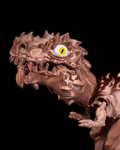 Jurassic World T-Rex Bewegliche Figur Jurassic Park Trex Spielzeug 14CM