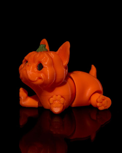 Halloween Kürbis Hund Animationsspielzeug 13 CM