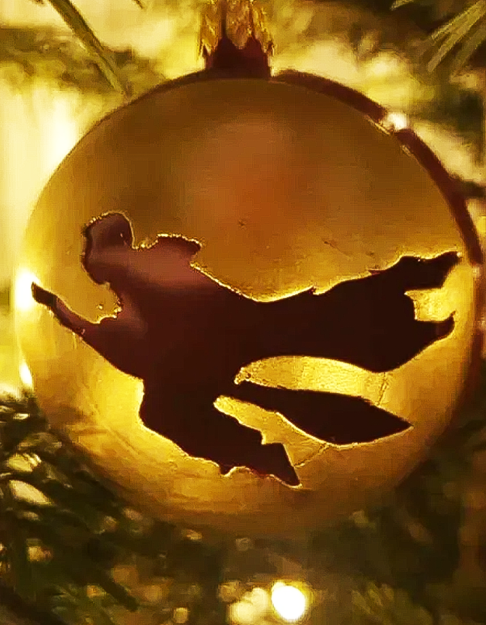 Harry Potter Christbaumschmuck Besen Harry Potter Weihnachtsdekoration