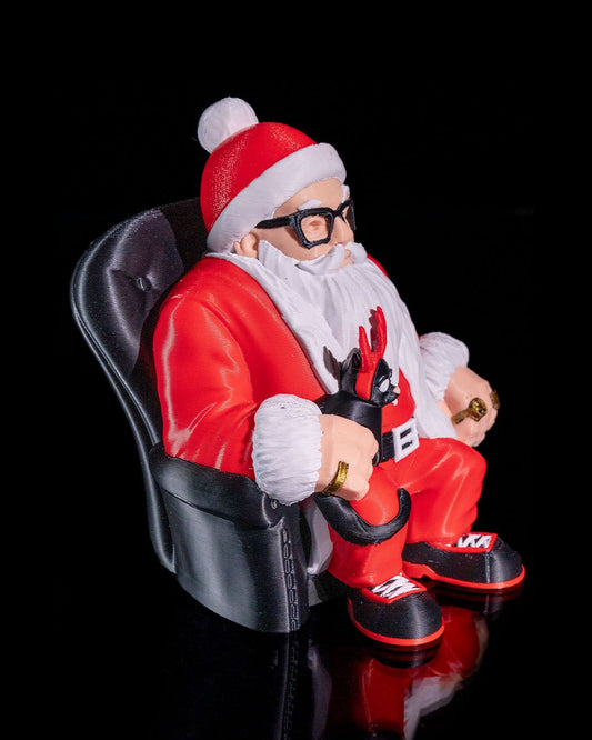 Weihnachtsdeko Weihnachtsmann Figur 15CM