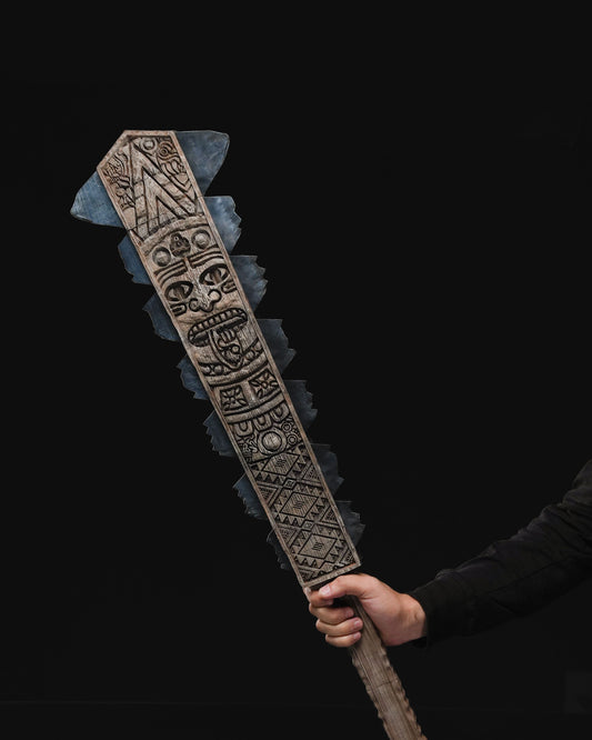 Macuahuitl Aztec Club Sword (Life Size)