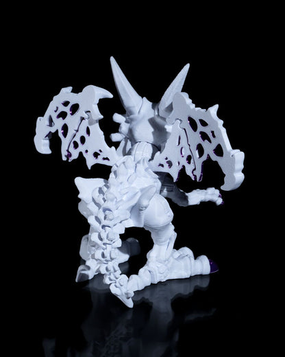 Skelett-Drache Bewegliche Figur 13CM