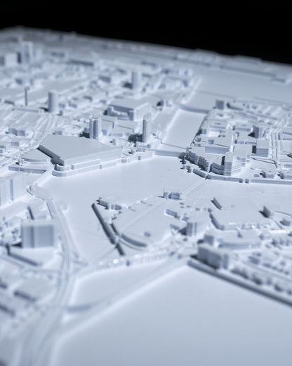 Tampa 3D Stadt-Skyline Dekorative Minimalistische Wandkunst Tampa Gemälde
