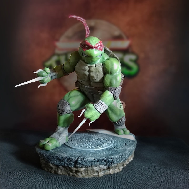 Ninja Turtles Raphael Figur TMNT Raphael Figur 25CM Groß