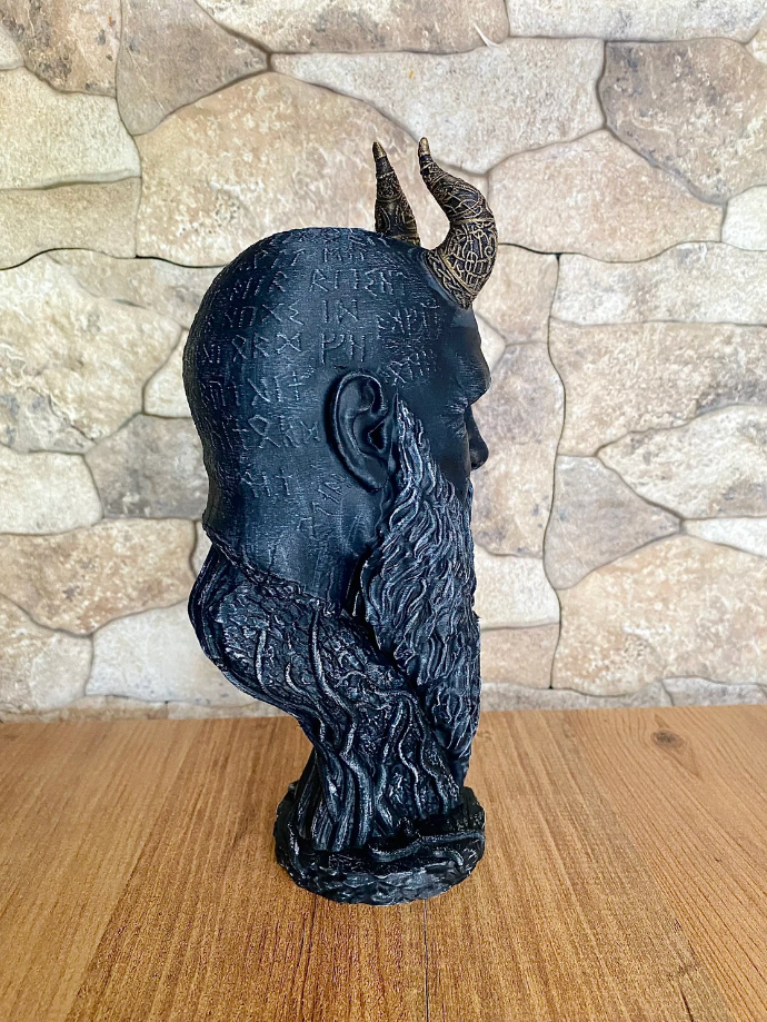 God of War Alter Kratos Büste God of War Kratos Objekt Großformat 40CM