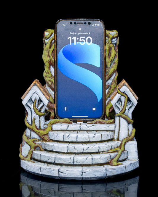 Antik Kapı Masaüstü Telefon Standı Büyük Boy 20CM