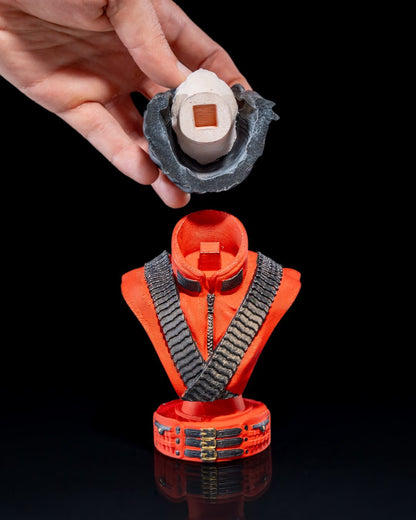 Michael Jackson Büste, bemalt, 15 CM
