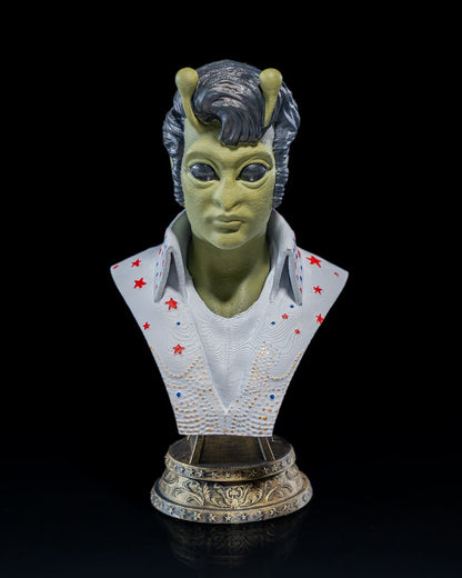 Alien Elvis Presley Figur 15CM