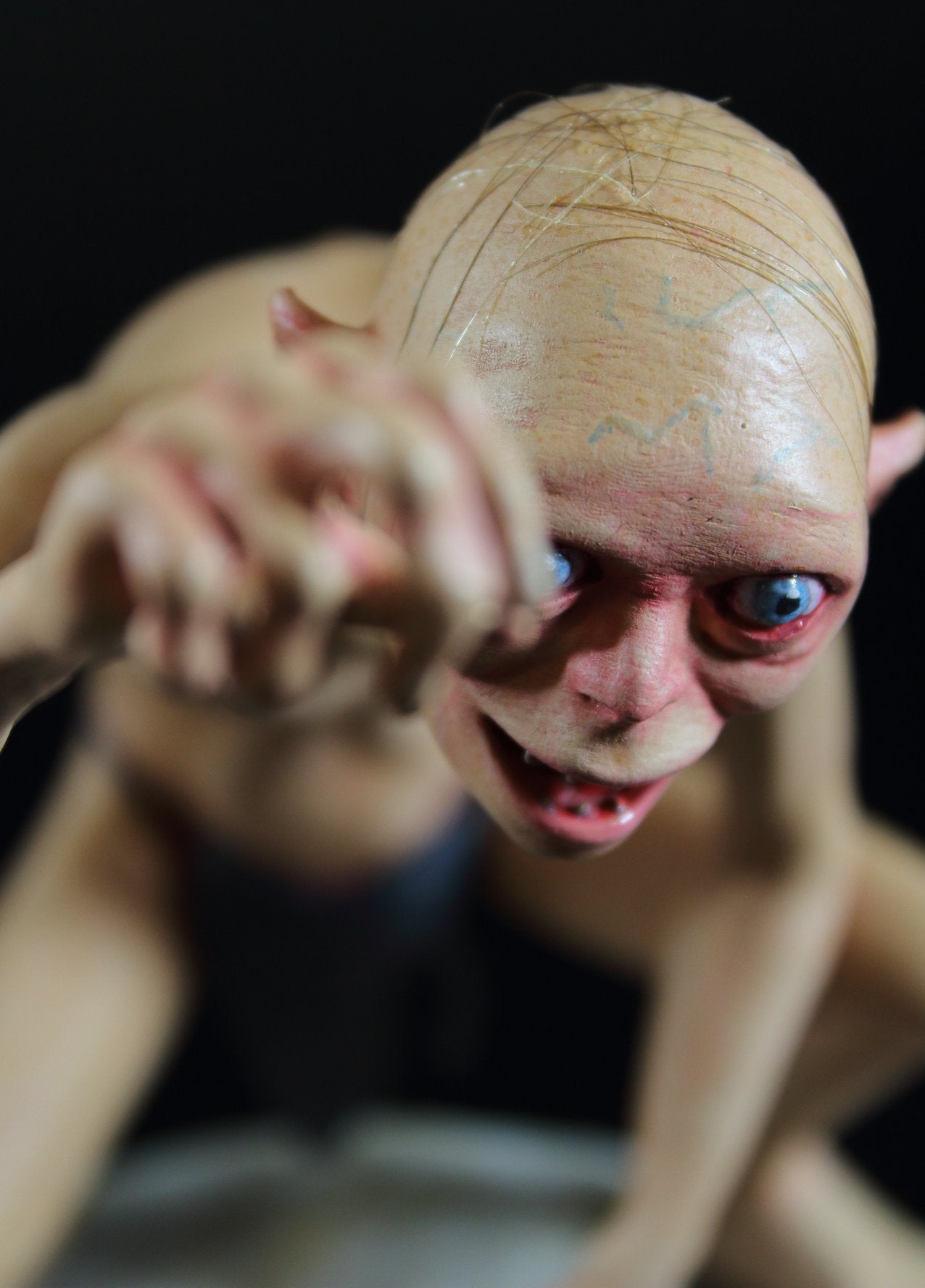Herr der Ringe Gollum Figur Herr der Ringe Gollum Mein Schatz Objekt 25CM
