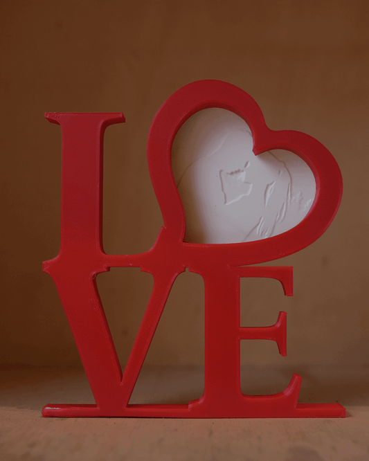 Personalisiertes Romantisches Valentinstagsgeschenk Fotorahmen Love