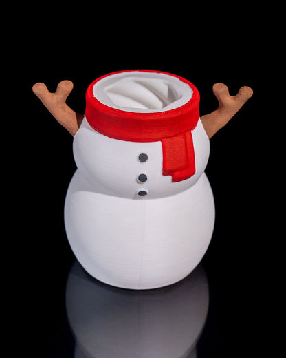 Weihnachtsgeschenk Schneemann Keksdose groß 26CM