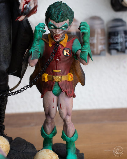 DC Batman Who Laughs Figur Batman Robin Figur Lachender Batman Figur 25CM Groß