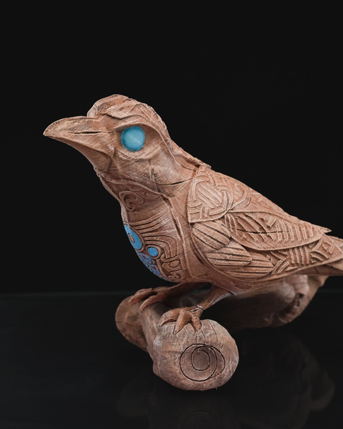 Marvel Odin Thor Hugin Munin Skandinavische Dekofigur Munin Groß