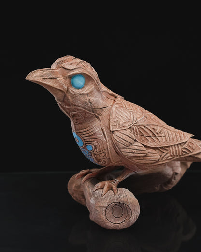 Marvel Odin Thor Hugin Munin Skandinavische Dekofigur Munin Groß