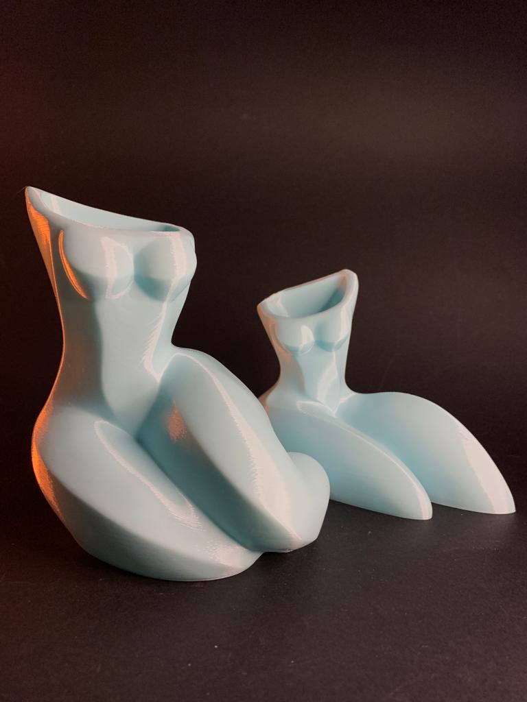 Frauenkörper Vase Modern Abstrakte Vase Frauenkörper Skandinavische Vase Minimal Skandi