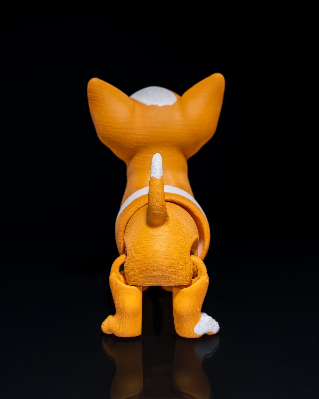 Richard Chihuahua Hund Bewegliches Spielzeug 15CM