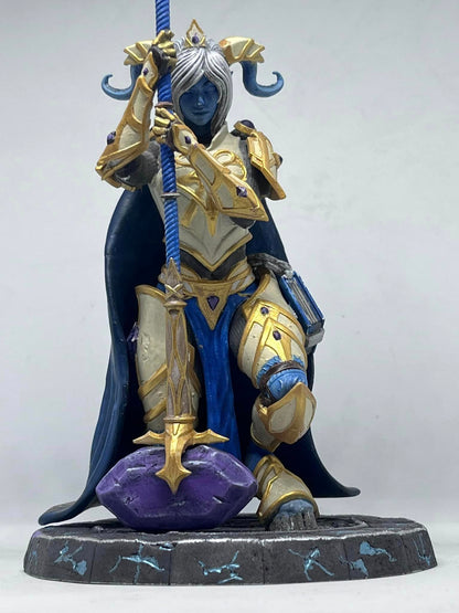 World of Warcraft Draenei WOW Yrel Bemalte Figur Yrel Figur Groß 20CM