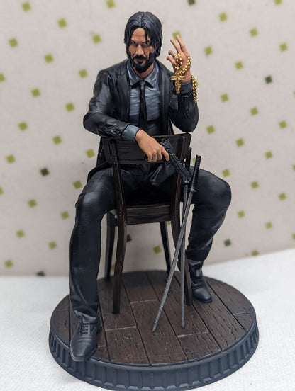 John Wick Figur Keanu Reeves Schreibtisch Deko Objekt 18CM